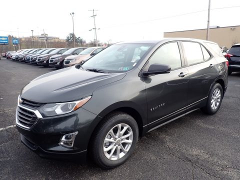 Nightfall Gray Metallic Chevrolet Equinox LS AWD.  Click to enlarge.