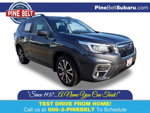 Magnetite Gray Metallic Subaru Forester 2.5i Limited.  Click to enlarge.