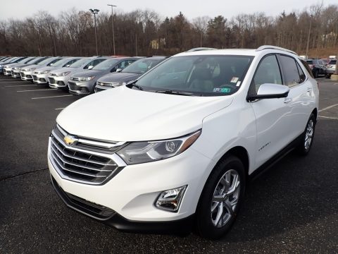 Summit White Chevrolet Equinox Premier AWD.  Click to enlarge.