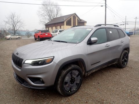 Billet Silver Metallic Jeep Cherokee Latitude Plus 4x4.  Click to enlarge.