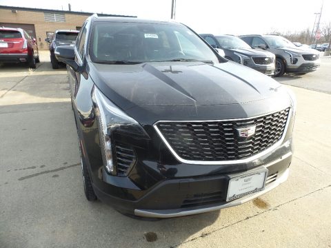 Stellar Black Metallic Cadillac XT4 Premium Luxury AWD.  Click to enlarge.