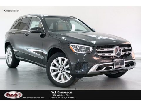 Graphite Grey Metallic Mercedes-Benz GLC 300.  Click to enlarge.