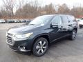 Front 3/4 View of 2020 Chevrolet Traverse LT AWD #1