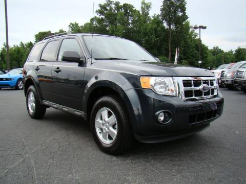 Black Pearl Slate Metallic Ford Escape XLT.  Click to enlarge.