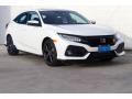 Front 3/4 View of 2020 Honda Civic Sport Touring Hatchback #1