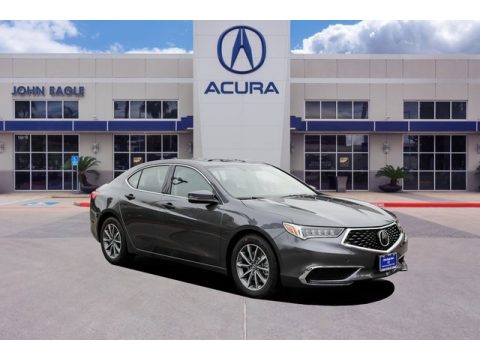 Modern Steel Metallic Acura TLX Sedan.  Click to enlarge.