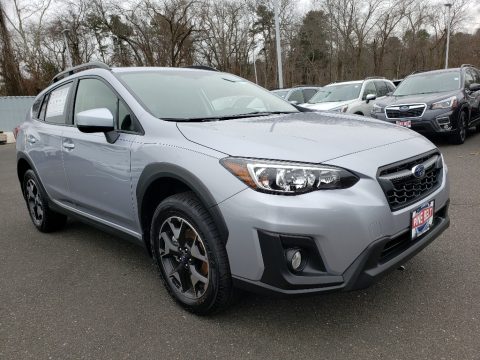 Ice Silver Metallic Subaru Crosstrek 2.0 Premium.  Click to enlarge.
