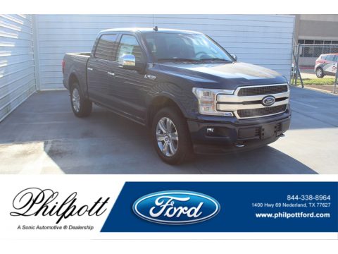 Blue Jeans Ford F150 Platinum SuperCrew 4x4.  Click to enlarge.