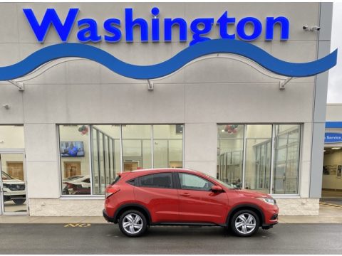 Milano Red Honda HR-V EX AWD. Click to enlarge. Milano Red Honda HR-V EX AWD. Click to enlarge.