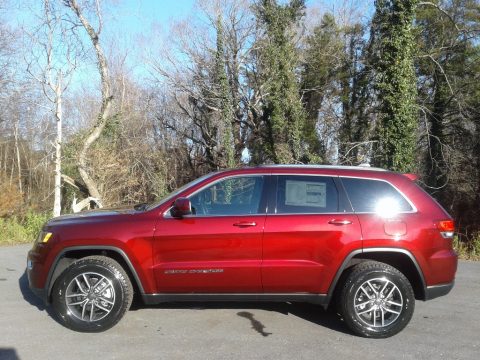 Velvet Red Pearl Jeep Grand Cherokee Laredo E 4x4.  Click to enlarge.