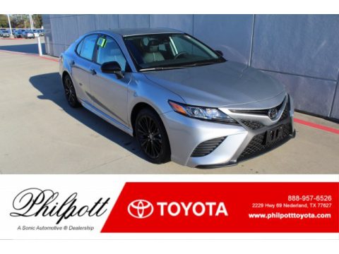 Celestial Silver Metallic Toyota Camry SE Nightshade Edition.  Click to enlarge.