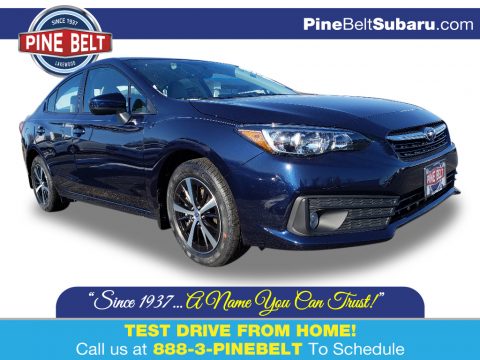 Dark Blue Pearl Subaru Impreza Premium Sedan.  Click to enlarge.