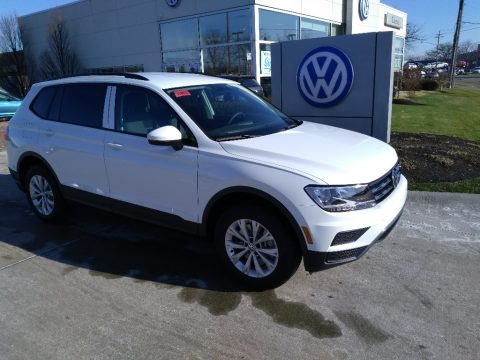 Pure White Volkswagen Tiguan S 4MOTION.  Click to enlarge.