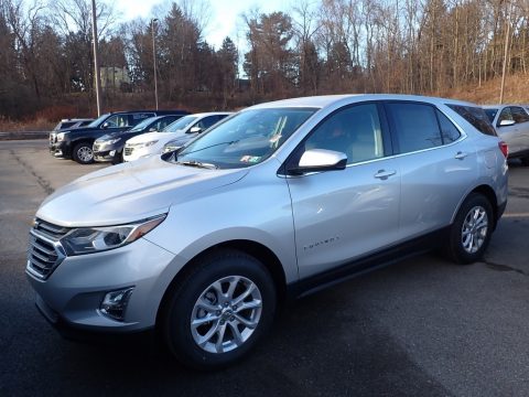 Silver Ice Metallic Chevrolet Equinox LT AWD.  Click to enlarge.