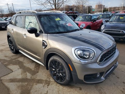 Melting Silver Metallic Mini Countryman Cooper S All4.  Click to enlarge.