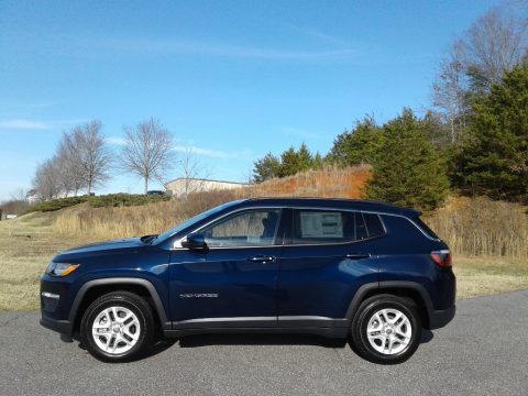 Jazz Blue Pearl Jeep Compass Sport.  Click to enlarge.