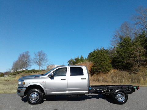 Billet Silver Metallic Ram 3500 Tradesman Crew Cab 4x4 Chassis.  Click to enlarge.