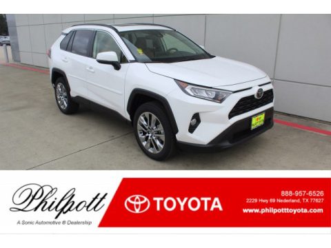 Super White Toyota RAV4 XLE Premium. Click to enlarge. Super White Toyota RAV4 XLE Premium. Click to enlarge.