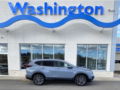 Sonic Gray Pearl Honda CR-V EX AWD.  Click to enlarge.