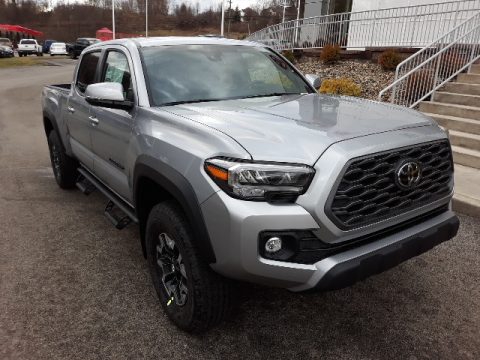 Silver Sky Metallic Toyota Tacoma TRD Off Road Access Cab 4x4.  Click to enlarge.
