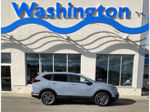 Sonic Gray Pearl Honda CR-V EX-L AWD.  Click to enlarge.