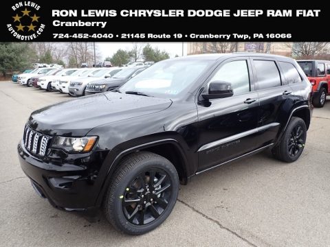 Diamond Black Crystal Pearl Jeep Grand Cherokee Laredo 4x4.  Click to enlarge.