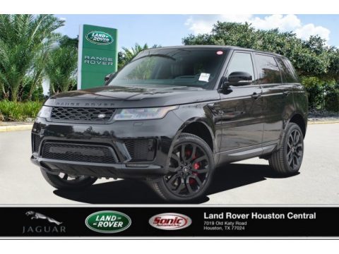 Santorini Black Metallic Land Rover Range Rover Sport HSE Dynamic.  Click to enlarge.