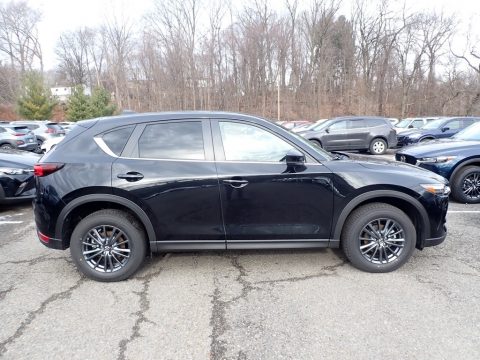 Jet Black Mica Mazda CX-5 Touring AWD.  Click to enlarge.