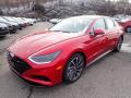 Front 3/4 View of 2020 Hyundai Sonata Limited #5