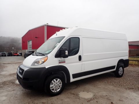 Bright White Ram ProMaster 2500 High Roof Cargo Van.  Click to enlarge.