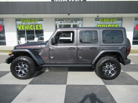 Granite Crystal Metallic Jeep Wrangler Unlimited Rubicon 4x4.  Click to enlarge.