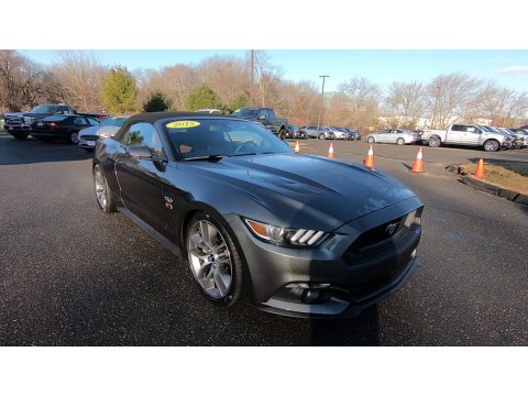 Black Ford Mustang GT Premium Convertible.  Click to enlarge.