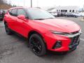 Front 3/4 View of 2020 Chevrolet Blazer RS AWD #7