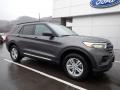 Front 3/4 View of 2020 Ford Explorer XLT 4WD #10