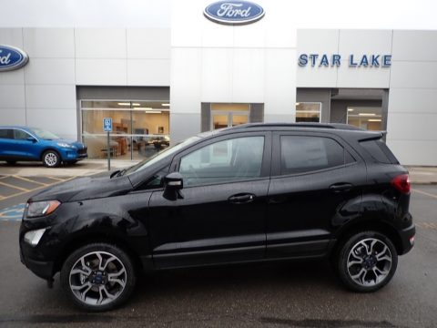 Shadow Black Ford EcoSport SES 4WD.  Click to enlarge.