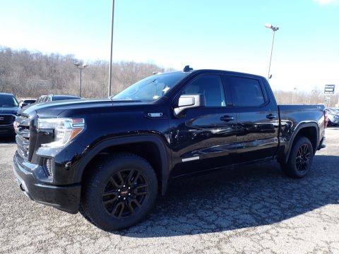 Onyx Black GMC Sierra 1500 Elevation Crew Cab 4WD.  Click to enlarge.