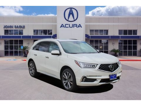 Platinum White Pearl Acura MDX Advance.  Click to enlarge.