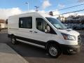 Front 3/4 View of 2020 Ford Transit Van 250 MR Long #3