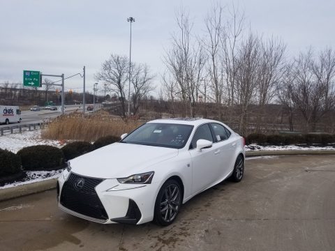Ultra White Lexus IS 300 F Sport AWD.  Click to enlarge.
