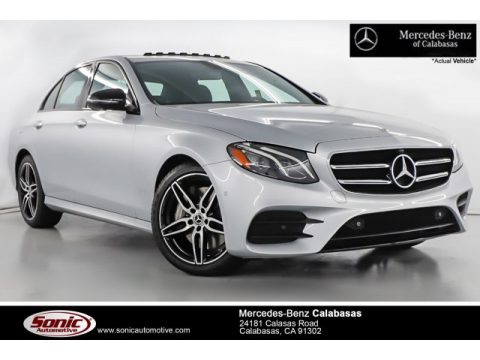 Iridium Silver Metallic Mercedes-Benz E 350 Sedan.  Click to enlarge.