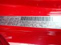 Jeep Color Code PRC Firecracker Red #12