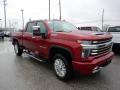 Front 3/4 View of 2020 Chevrolet Silverado 2500HD High Country Crew Cab 4x4 #3