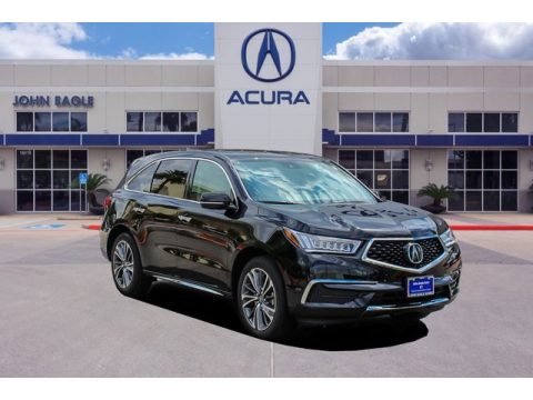 Majestic Black Pearl Acura MDX Technology AWD.  Click to enlarge.