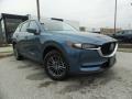 Front 3/4 View of 2020 Mazda CX-5 Sport AWD #1