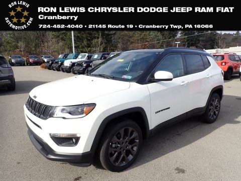 White Jeep Compass Limted 4x4.  Click to enlarge.