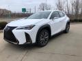 Front 3/4 View of 2020 Lexus UX 250h F Sport AWD #1