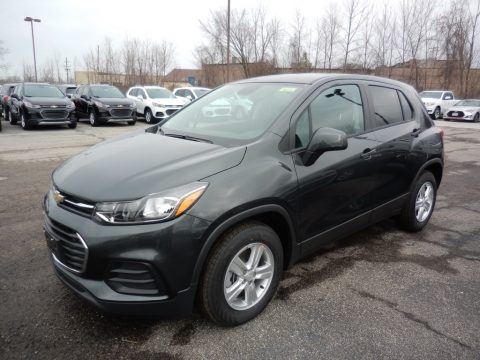 Nightfall Gray Metallic Chevrolet Trax LS.  Click to enlarge.