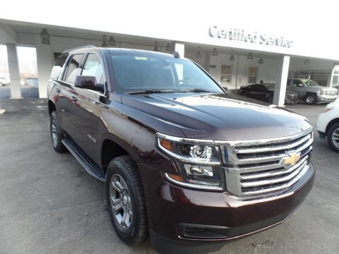 Black Cherry Metallic Chevrolet Tahoe LS 4WD.  Click to enlarge.