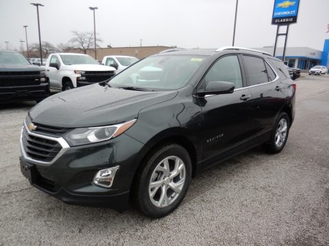 Nightfall Gray Metallic Chevrolet Equinox LT AWD.  Click to enlarge.