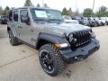 Front 3/4 View of 2020 Jeep Wrangler Unlimited Willys 4x4 #7
